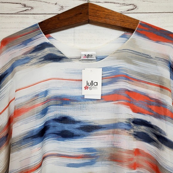 Lulla Collection By Bindya Violet Sheer Shawl Jacket One Size NWT - Picture 2 of 7